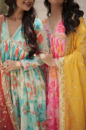 cotton Anarkali suits