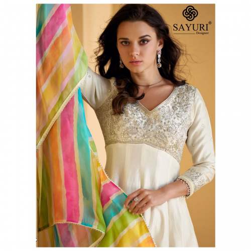 PURE SİLK ANARLAKI  Kurti palazo set with georgette  dupatta