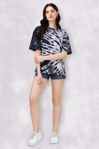 Tie And Die Regular Oversize Women Tshirts Collection