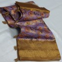 Semi Silk Sares with Blouse  thumb 3