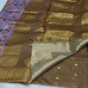 Semi Silk Sares with Blouse  thumb 6