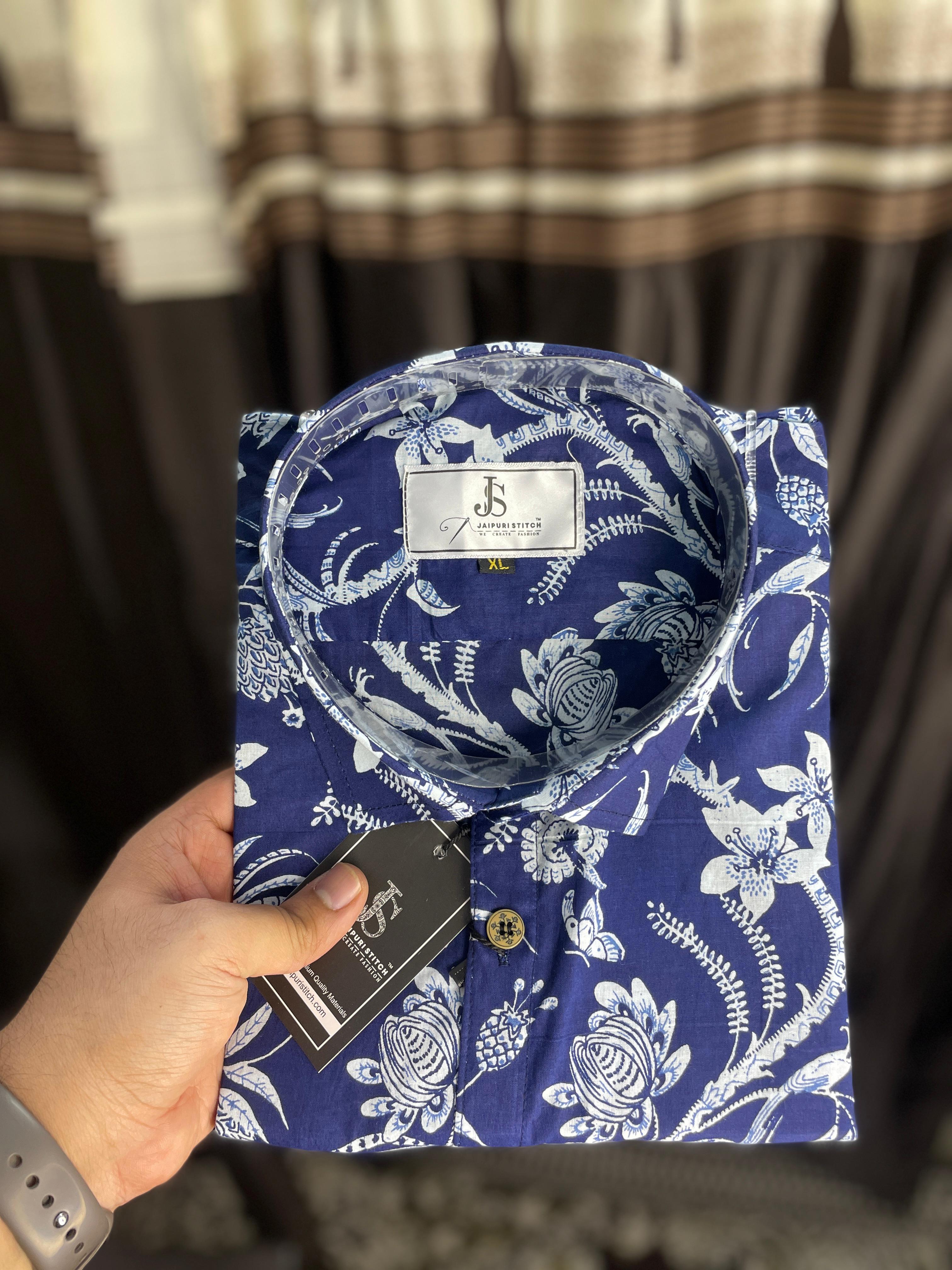 New Collection Handbook Printed Shirts by KINGSA TEXTILE OPC PRIVATE LIMITED