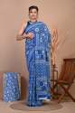 Amazing Fresh Cotton mulmul saree  thumb 3