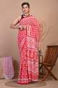 Amazing Fresh Cotton mulmul saree  thumb 8