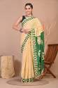 Beautiful And Elegant Cotton Mulmul Saree With Same Designer Blouse thumb 4