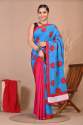 Beautiful And Elegant Cotton Mulmul Saree With Same Designer Blouse thumb 6