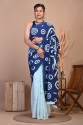Beautiful Premium Cotton Mulmul Saree  thumb 2