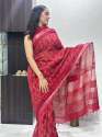 New arrival Best Quality Linen Saree thumb 3