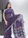 Premium And Luxurious Quality Linen Saree thumb 1