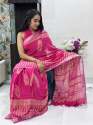 Premium Linen Saree With Linen Blouse thumb 6