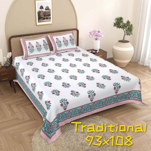 Tradition Exclusive Cotton Bed Sheet by Vinayak Textiles