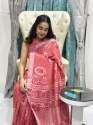 Unique Fresh Arrival Beautiful Linen Saree thumb 1
