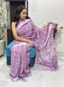 Unique Fresh Arrival Beautiful Linen Saree thumb 11