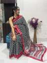Unique Fresh Arrival Beautiful Linen Saree thumb 14