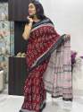 Unique Fresh Arrival Beautiful Linen Saree thumb 8