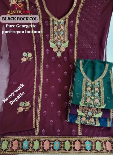 Fancy Georgette Digital Print Dress Material