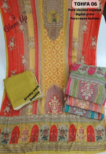 Trendy Viscose digital print Dress Material
