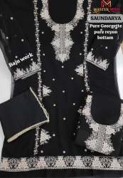 Women wear Georgette Digital Print Dress Material