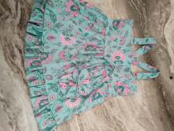One piece baby girls wear with purse 