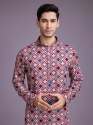 Light Pink Rayon Fancy Kurta thumb 1