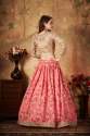 New Organza Baby Pink Lehenga Choli thumb 2