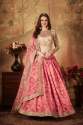 New Organza Baby Pink Lehenga Choli thumb 3
