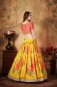 New Organza Orange Lehenga Choli thumb 1