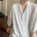 oversize shirt with linen