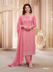 Elegance Collection Of Semi-Stitched Suit