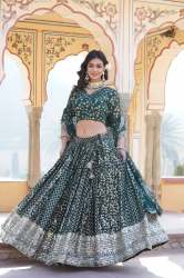 Embroidered Work Festival Wear Beautiful Lehenga Choli