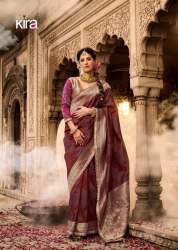 Kalaya Silk Catalog Pink Soft Banarasi Silk Saree