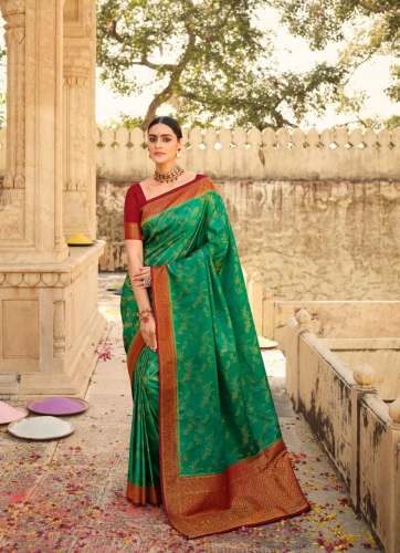 Luxurious Style Premium Katan Silk Banarasi  Saree