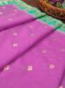 BABYPINK PAITHANI SILK DUPATTA thumb 2