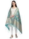 BANARASI SILK DUPATTA WITH BAHUBALI thumb 2