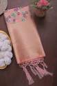BANARASI SILK FLOWER PATTERN DUPATTA