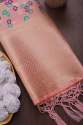 BANARASI SILK FLOWER PATTERN DUPATTA thumb 1