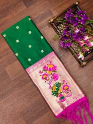 BANARASI SILK PGREEN
