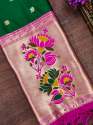 BANARASI SILK PGREEN thumb 1