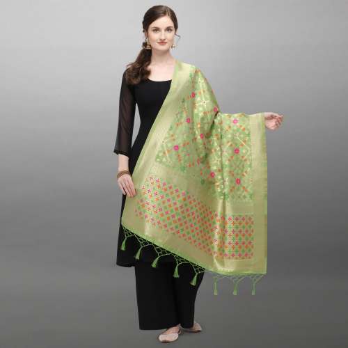 BANARASI SILK ZARI DUPATTA