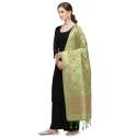 BANARASI SILK ZARI DUPATTA thumb 2