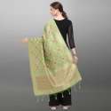 BANARASI SILK ZARI DUPATTA thumb 3