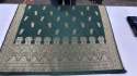 BGREEN-.BANARASI SILK DUPATTA thumb 1