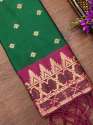 BGREEN PAITHANI SILK DUPATTA thumb 1