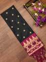 BLACK PAITHANI SILK DUPATTA