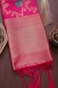 FANCY BANARASI SILK DUPATTA RANI thumb 1