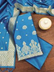 FIROZI UNSTICHED SILK SUIT