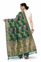 JERRYGREEN BANARASI SILK CHAMELI DUPATTA thumb 3