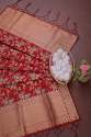 MAROON BANARASI SILK WITH ZARI DUPATTA thumb 2