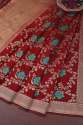 MAROON FANCY BANARASI SILK DUPATTA thumb 2