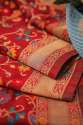  Maroon kashmiri Banarsai silk Dupatta thumb 2